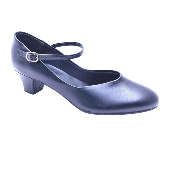 New Black Character Theatre Shoes Size 6 Dance Leather So Danca CH50 Salsa - Picture 2 of 7